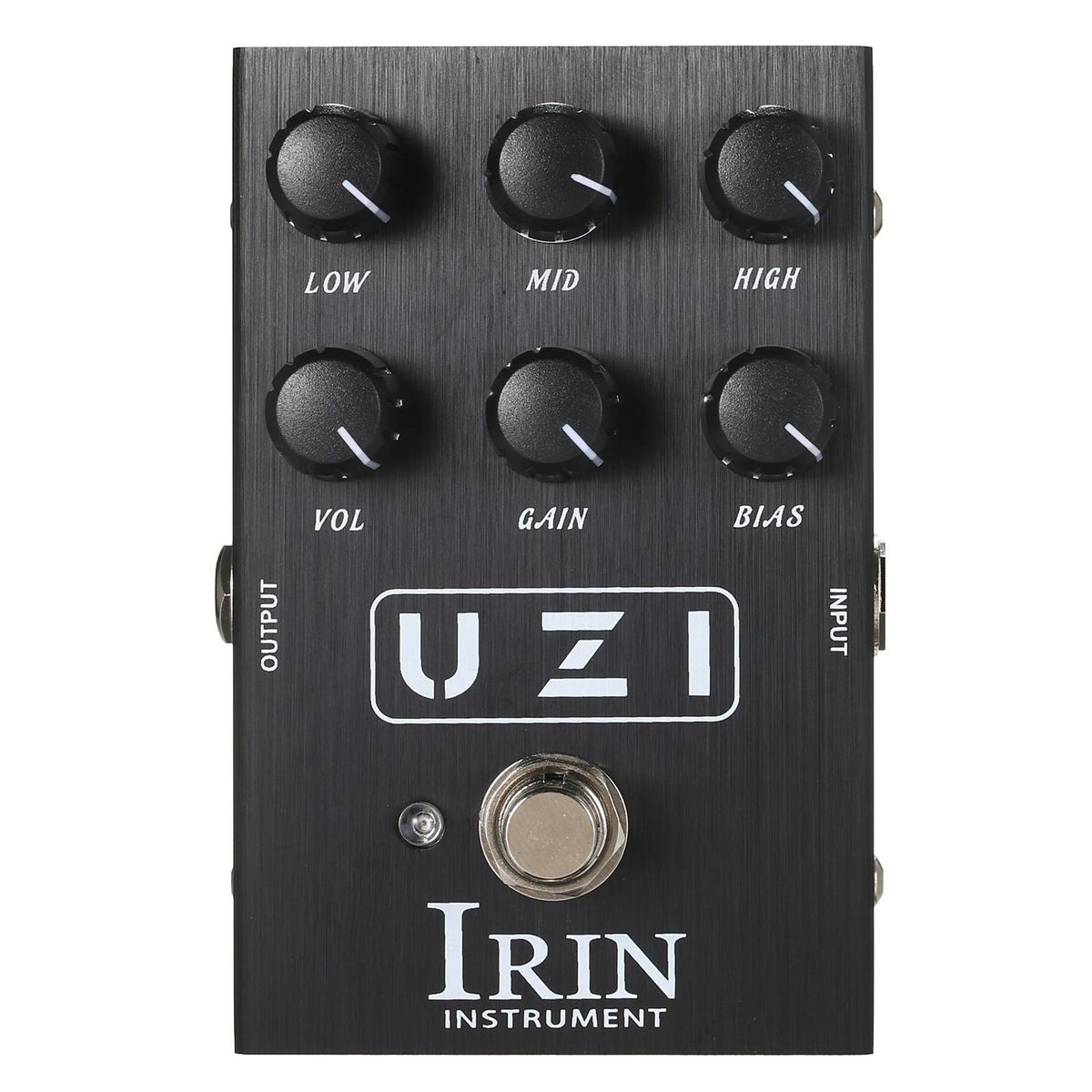 IRIN Guitar Effect Pedal Mini Guitar Heavy Rock Distortion Effect Simulator Cabinet Simulator Guitar Effector Pedal UZI Distortion Simulation American and British Distortion Simulation for Guitar - UZI