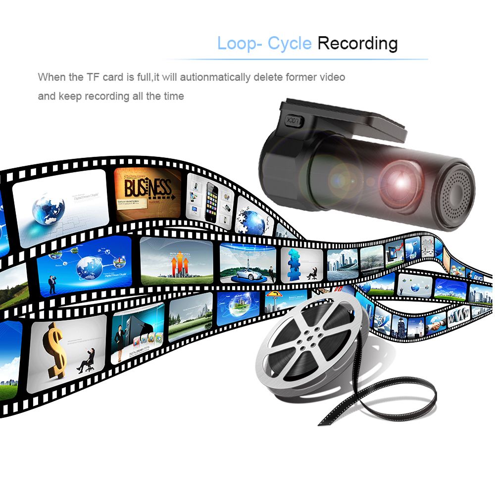 Dash Cam Mini WIFI Car DVR Camera Digital Registrar Video Recorder DashCam Auto Camcorder Wireless DVR APP Monitor