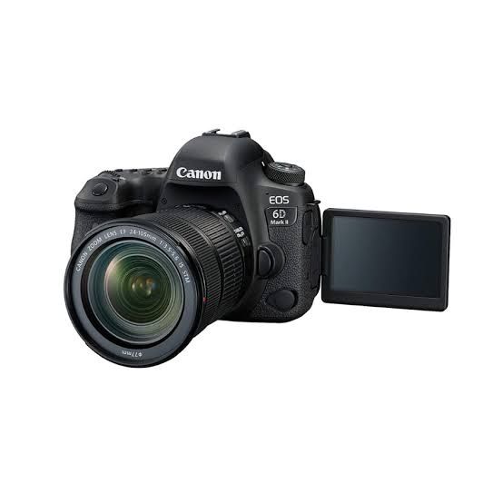 Canon EOS 6D Mark II DSLR Camera With 24-105mm Lens Wifi 4K HD Professional Camera With Carrier Bag