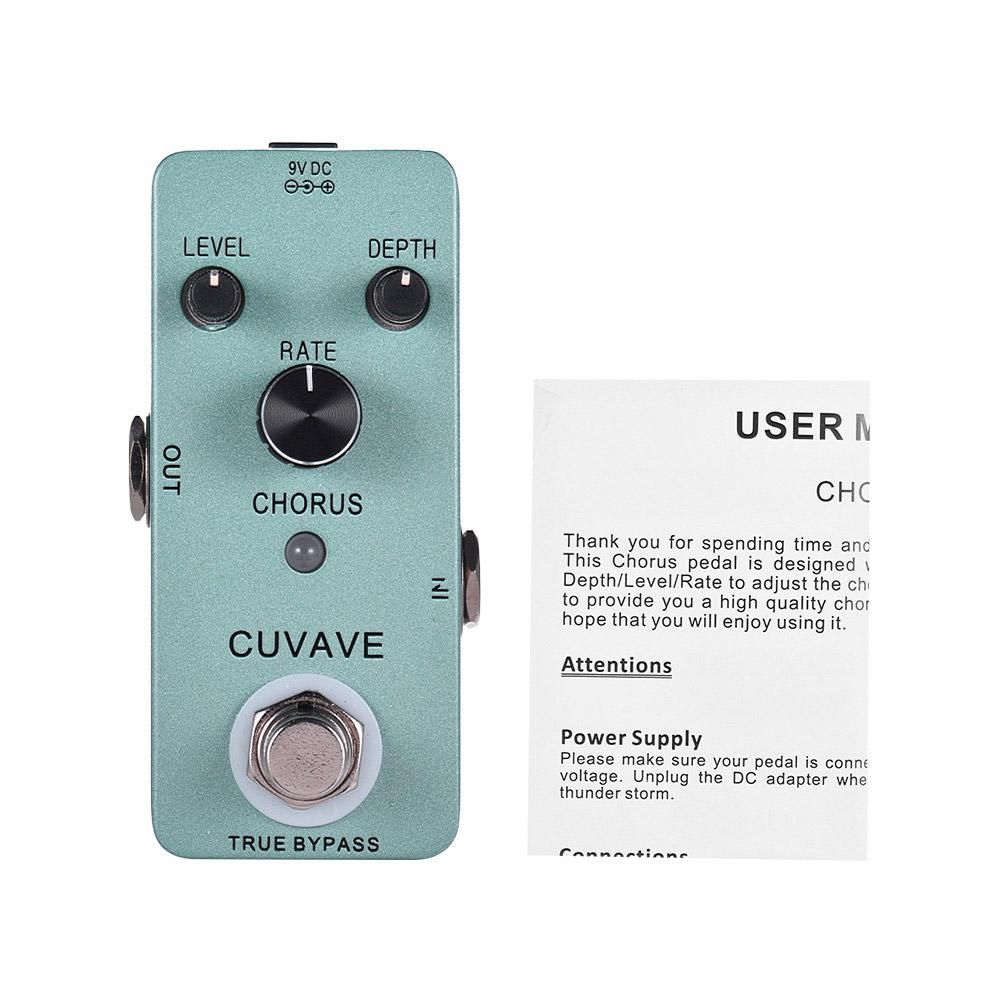Guitar Analog Classic Chorus Effect Pedal True Bypass Full Metal Shell