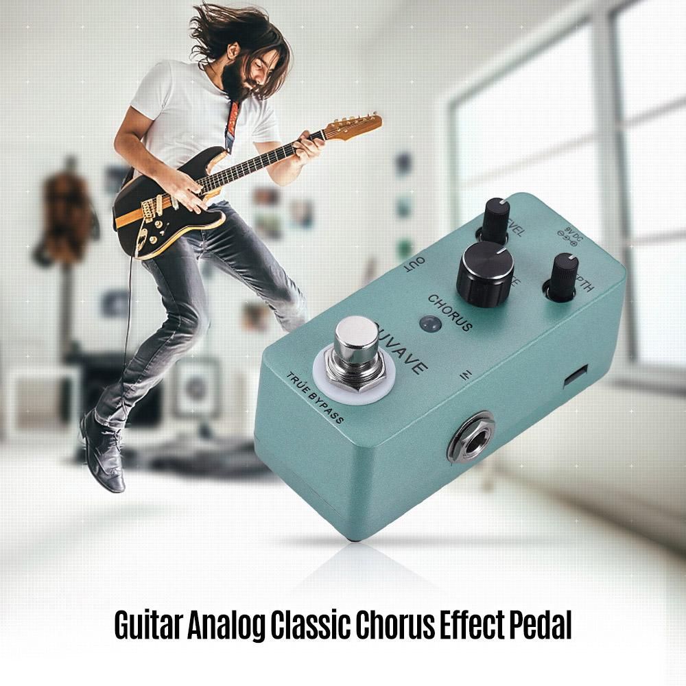 Guitar Analog Classic Chorus Effect Pedal True Bypass Full Metal Shell