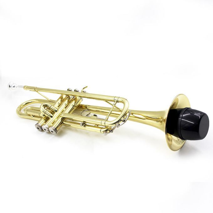 Durable Trumpet Sordino Straight Mute Parts For Music Practice Black