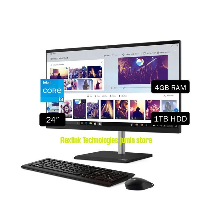 V50a-24 ALL IN ONE DESKTOP, INTEL CORE I3, 4GB RAM, 1TB HDD,24