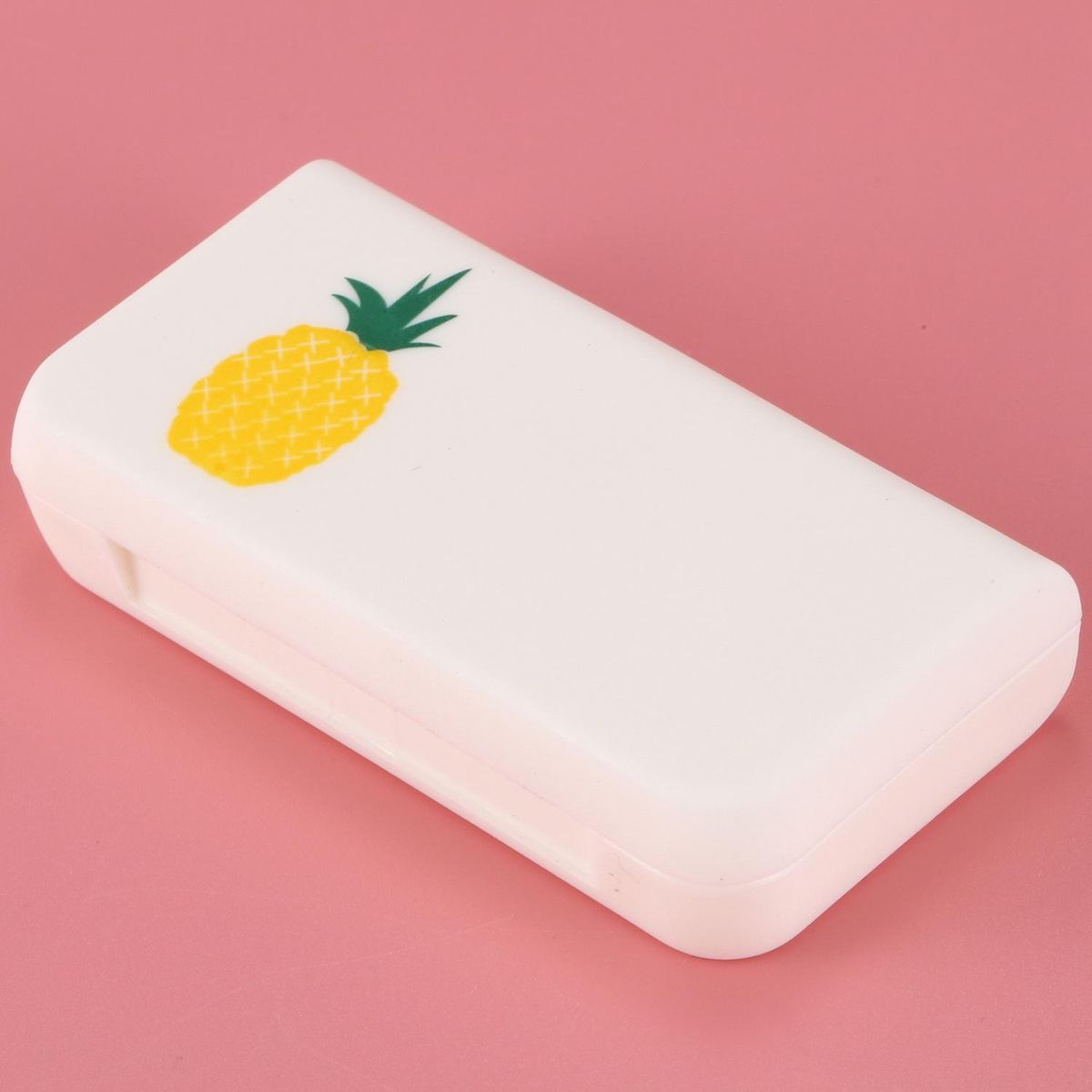 Three Compartments Mini Pill Box Travel Drug Dispensing Box