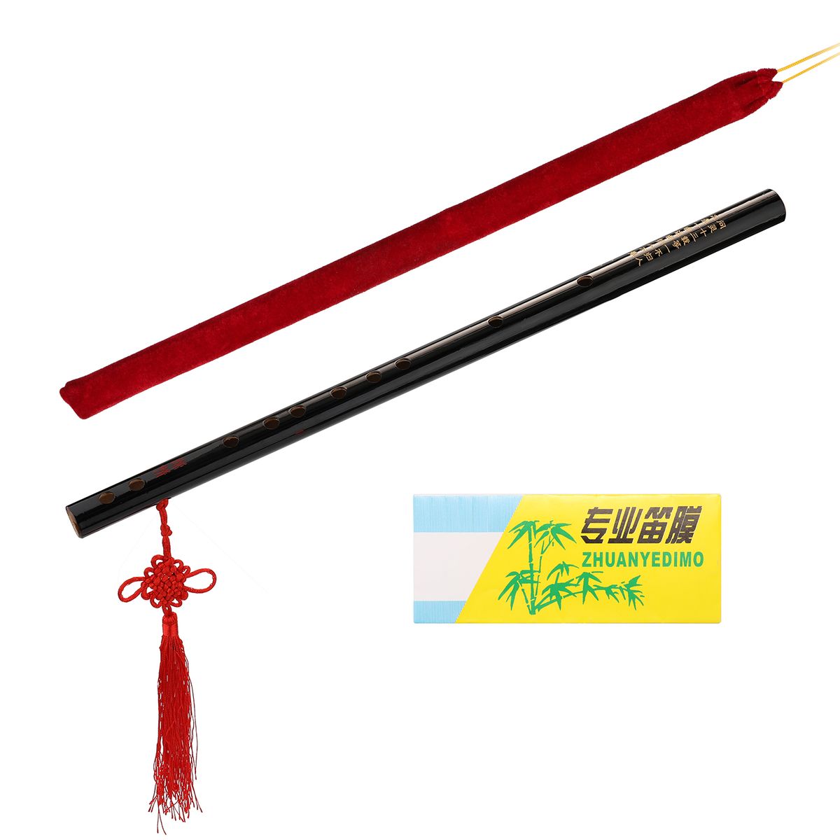 Bamboo Flute Woodwind Musical Instrument Beginner Learner