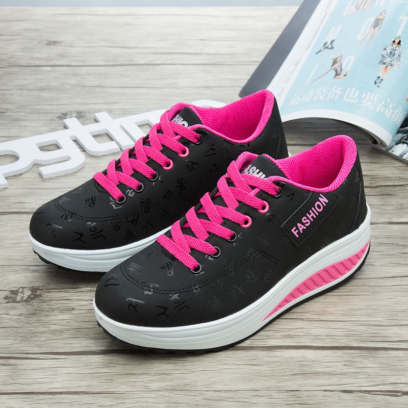 2022 Ladies Fashion Casual Sneakers - Black