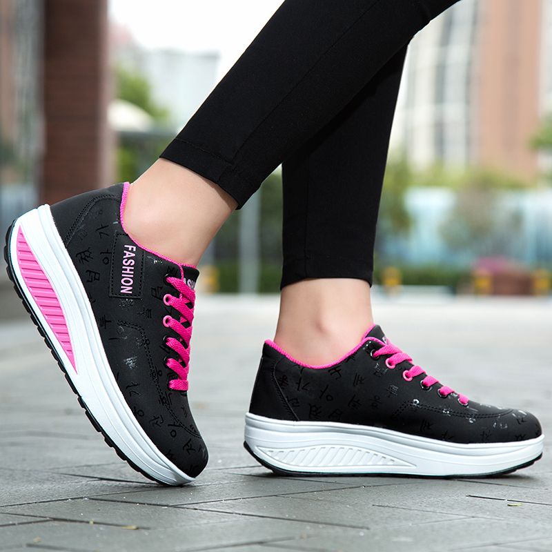 2022 Ladies Fashion Casual Sneakers - Black
