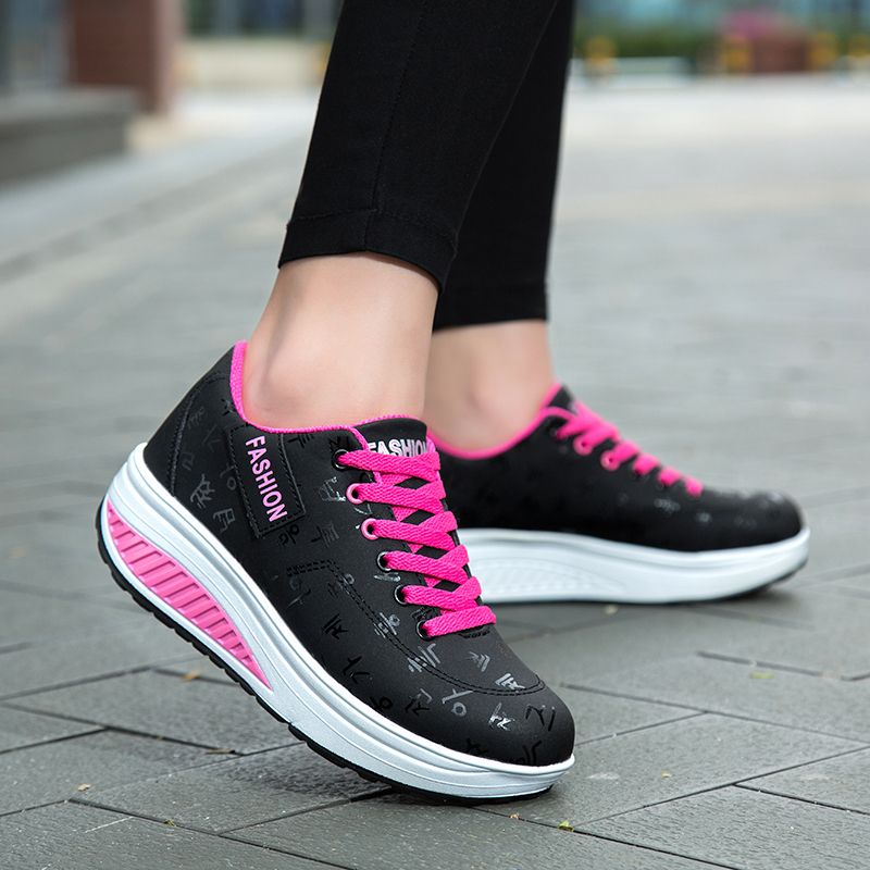 2022 Ladies Fashion Casual Sneakers - Black