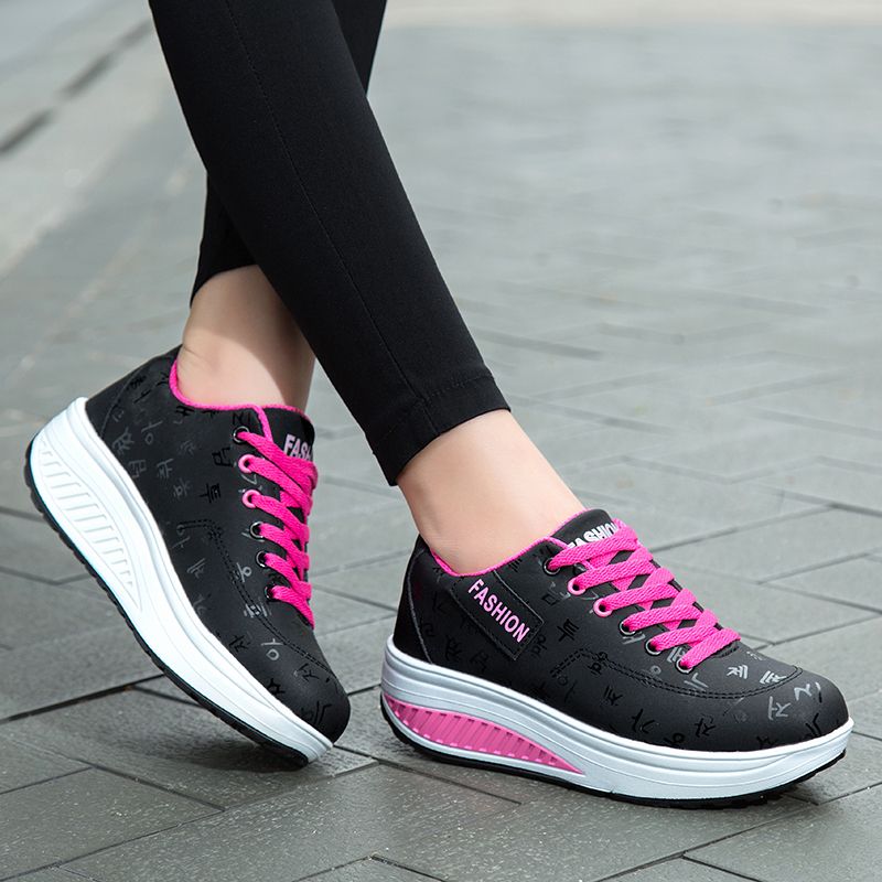2022 Ladies Fashion Casual Sneakers - Black