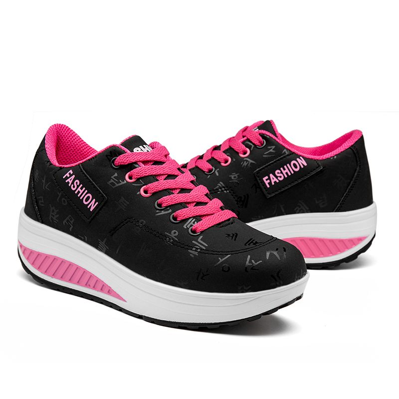 2022 Ladies Fashion Casual Sneakers - Black