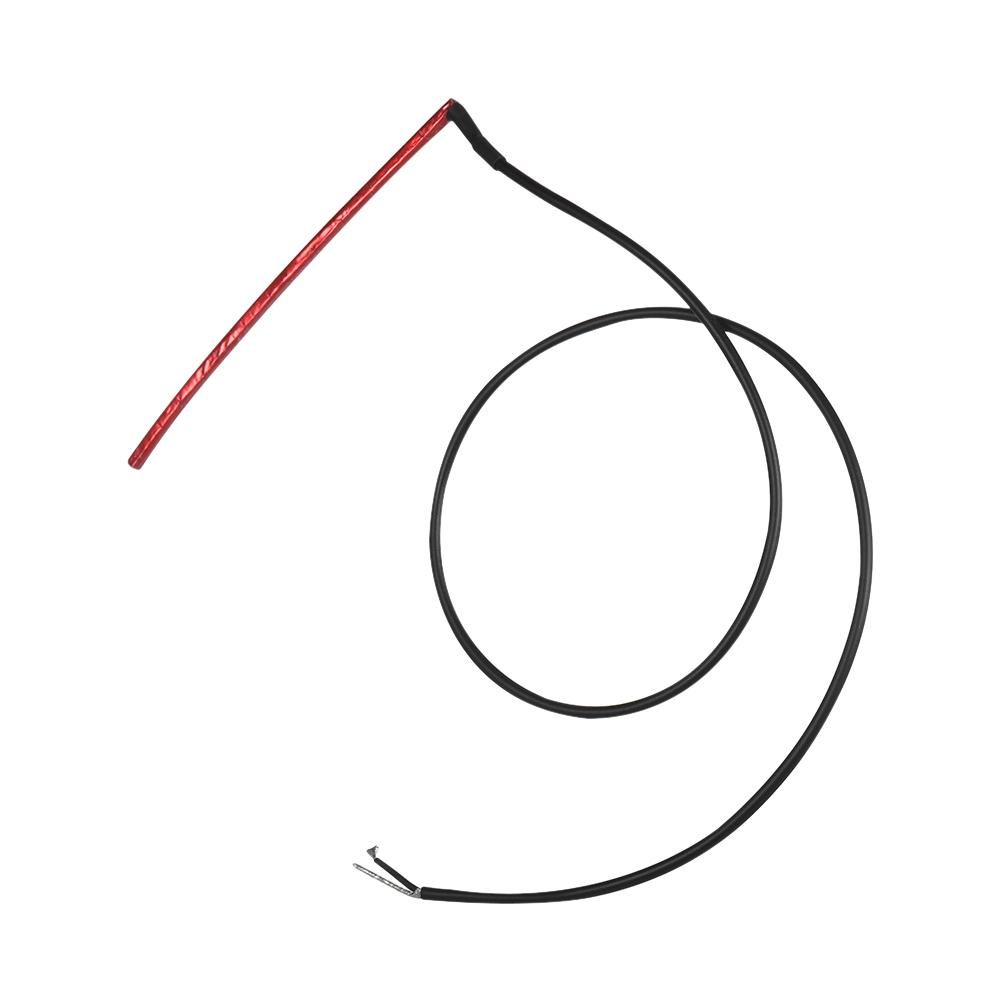 Ultrathin Red Pickup Under-Saddle Passive Piezo Film Pickup for Acoustic Guitar without Plug
