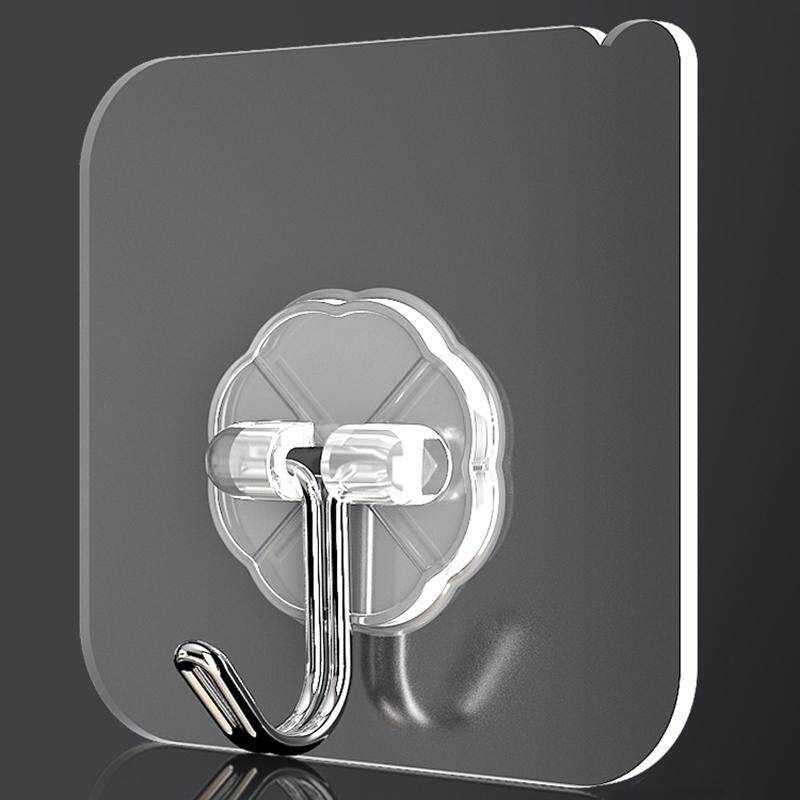 10Pcs Self-adhesive Storng Sucker Wall Hanging Hooks