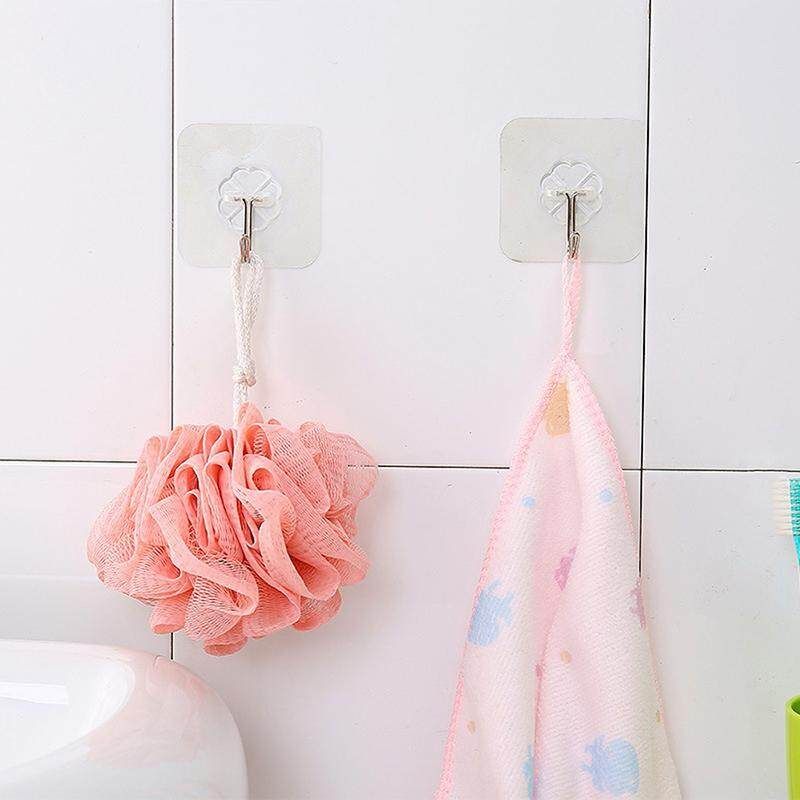 10Pcs Self-adhesive Storng Sucker Wall Hanging Hooks