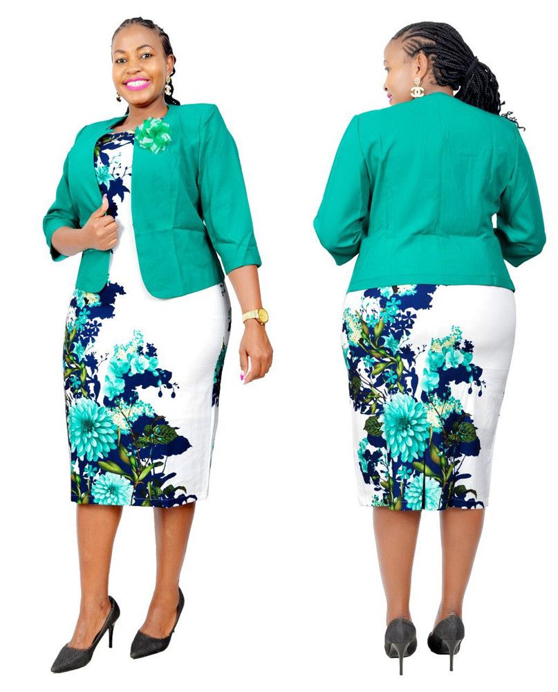 Aacacia African Style Coat And Dress Suits