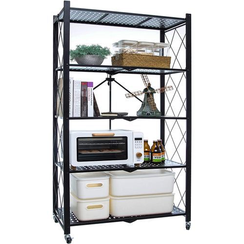 5 Step Multipurpose Foldable Storage With Wheel