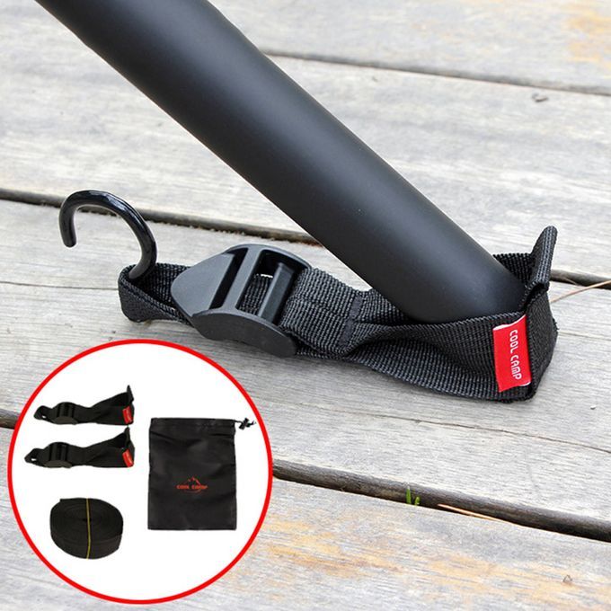 Windproof Tent Nails Fix Buckle Heavy Duty Canopy Frame Holder Fixer