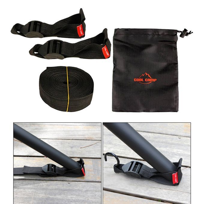 Windproof Tent Nails Fix Buckle Heavy Duty Canopy Frame Holder Fixer