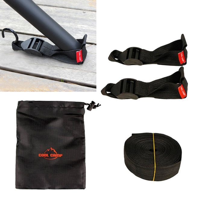 Windproof Tent Nails Fix Buckle Heavy Duty Canopy Frame Holder Fixer