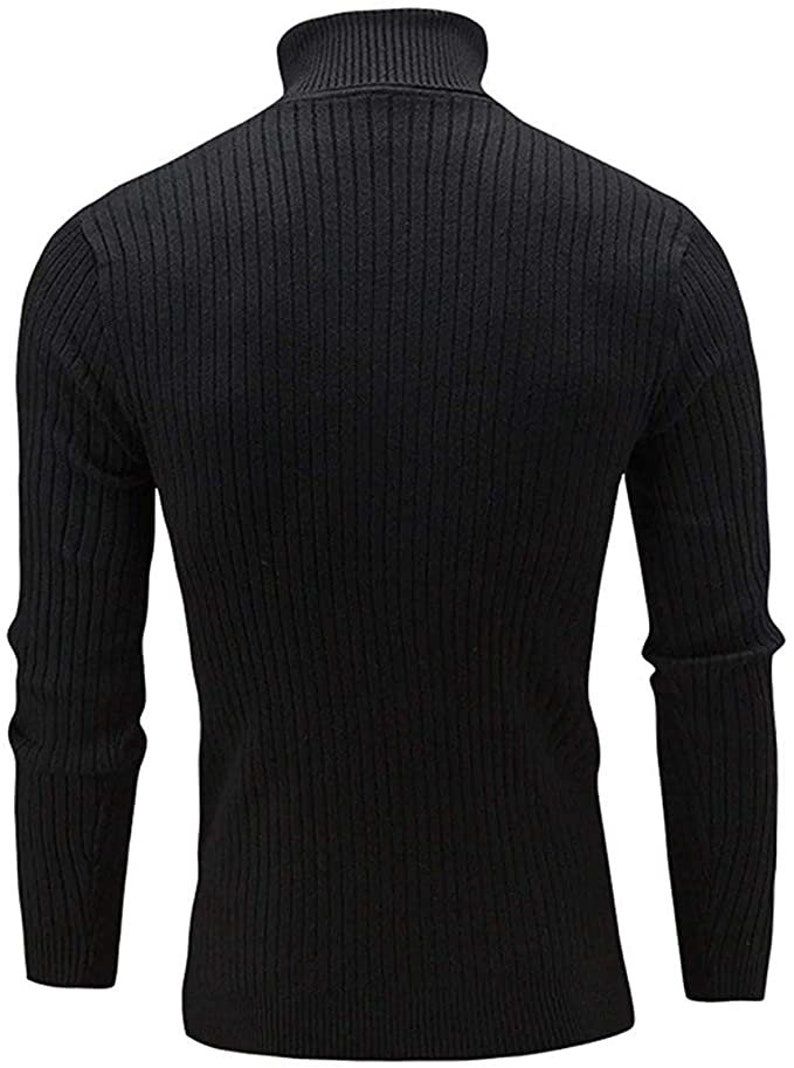 Men/Women Turtle Neck Top/ Cooperate Black - 1 SIZE FIT ALL