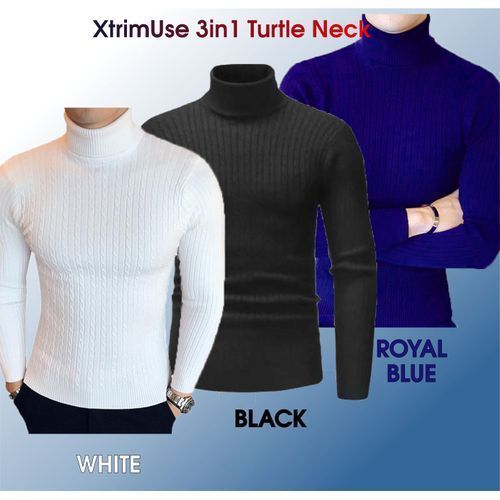 Men And Women Turtle Neck Top/ Cooperate
