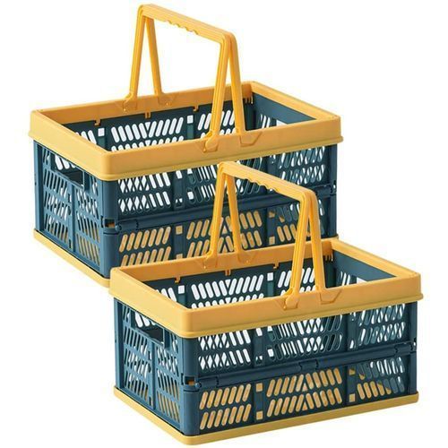 Multipurpose Collapsible Storage Basket - (Green)