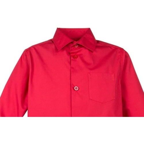 Kid's Formal Shirt  - Red