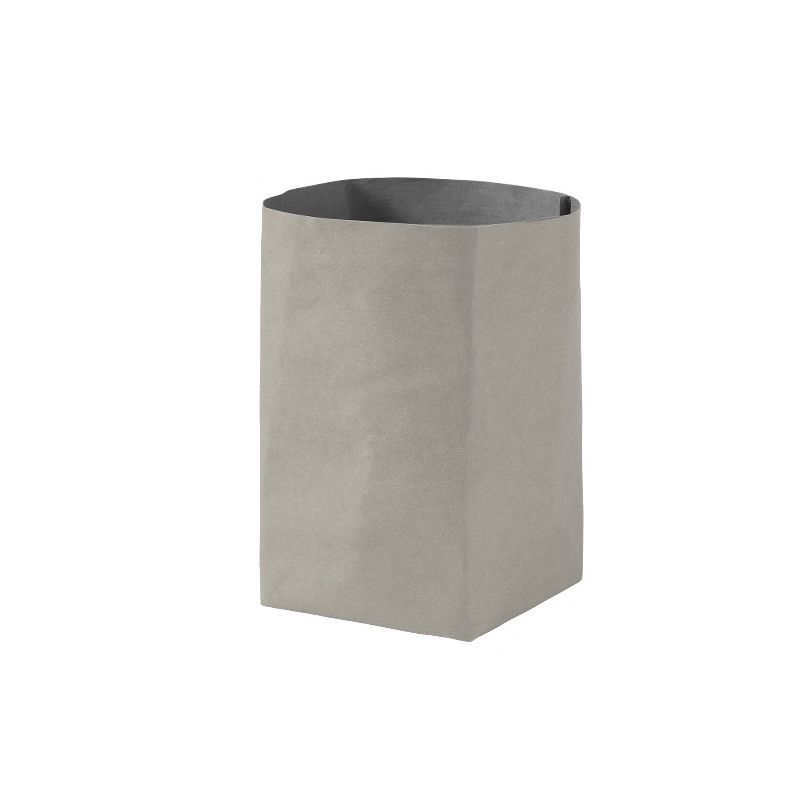 Separate Washable Kraft Paper Bag, Size: Gray 15x15x28cm