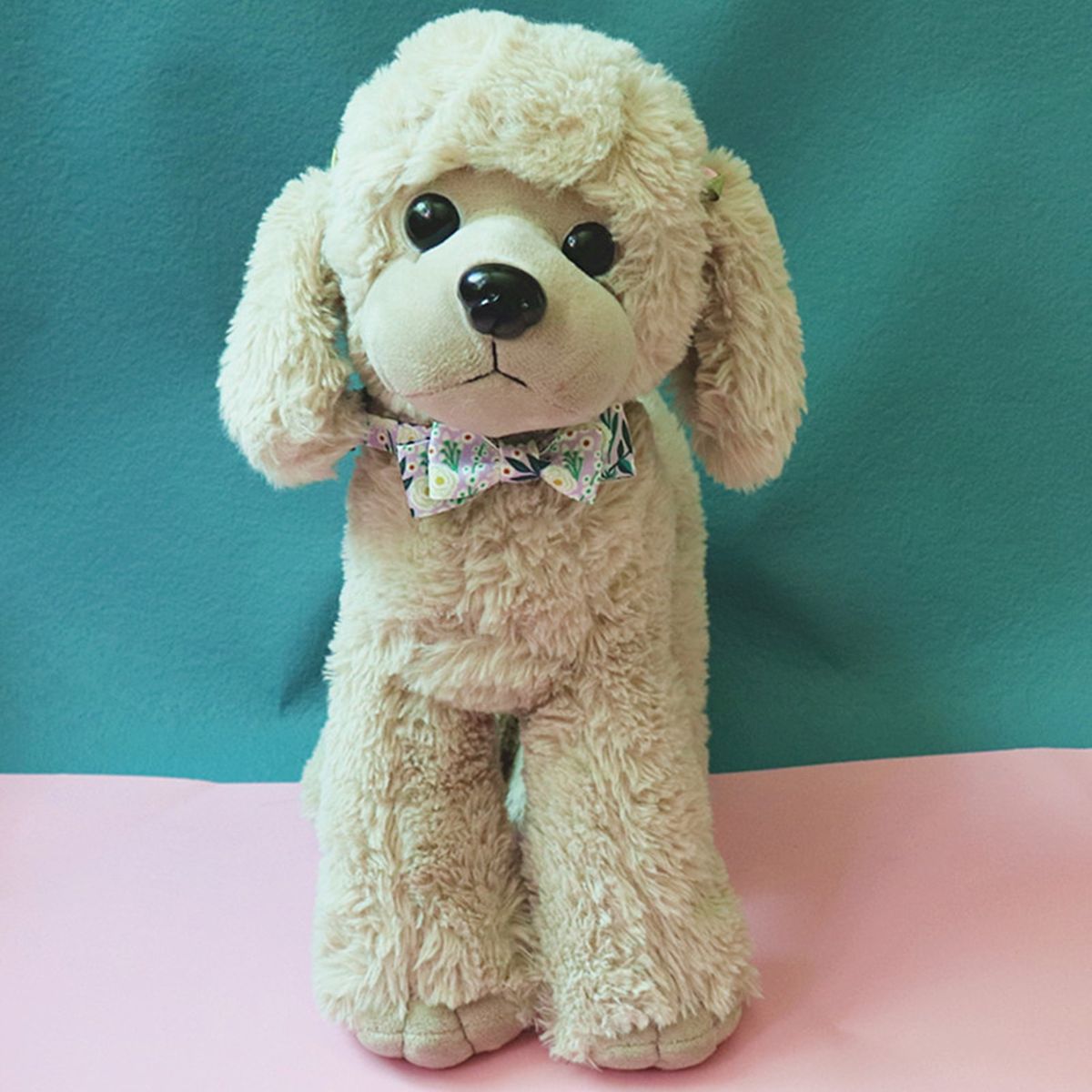 Pet Bow Tie Dog Cat Print Collar Pet Neck Strap Purple