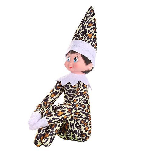 Kids Adults Unisex Toys Cute Plush Small Model Doll-Leopard Girl