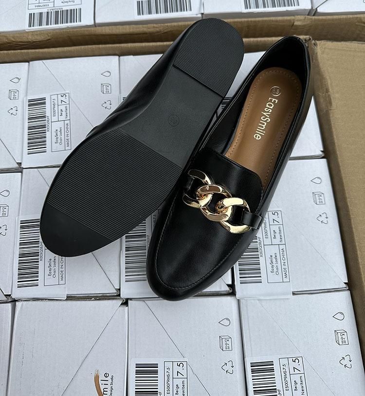 Classic Ladies Slip-on Flat Shoes