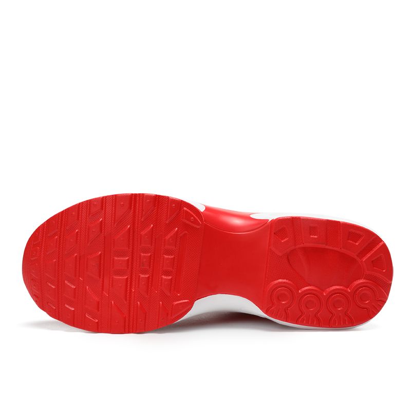 Big Size Womens Sneaker Female Dancing Shoes-Red