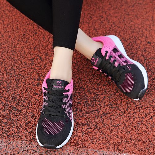 Womens Casual Shoes Female Running Sneaker-Red