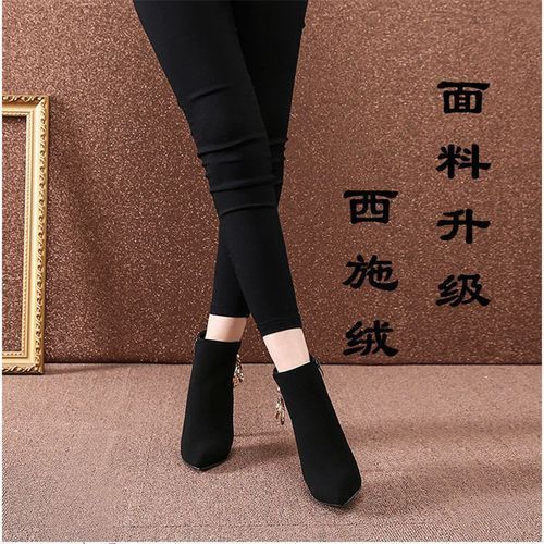 Women Lady Sexy High Heel Martin Boots Party Dress Work Booties Shoes