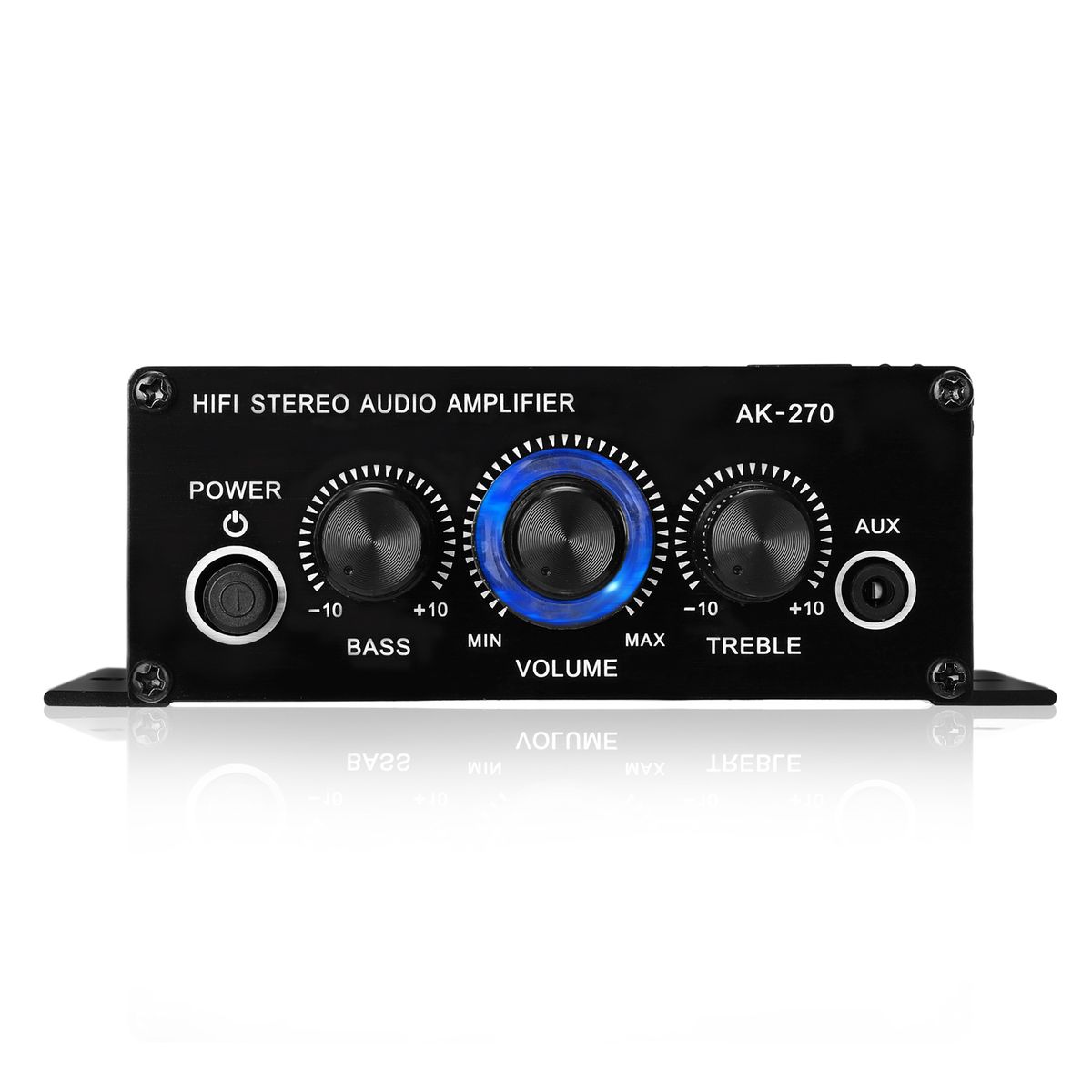 AK270 Mini Audio 2-Channel Stereo Power Amplifier Portable
