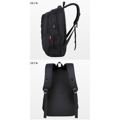 School/Laptop Bag - Black
