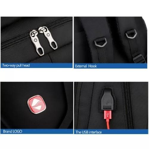 School/Laptop Bag - Black