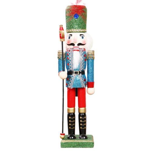 2Pcs Festive Soldier Swordsman Nutcracker Christmas
