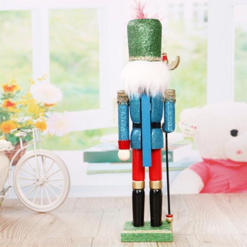 2Pcs Festive Soldier Swordsman Nutcracker Christmas