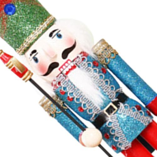 2Pcs Festive Soldier Swordsman Nutcracker Christmas