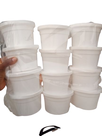 500ml Plastic Container/jar For Yogurt, Ice Cream