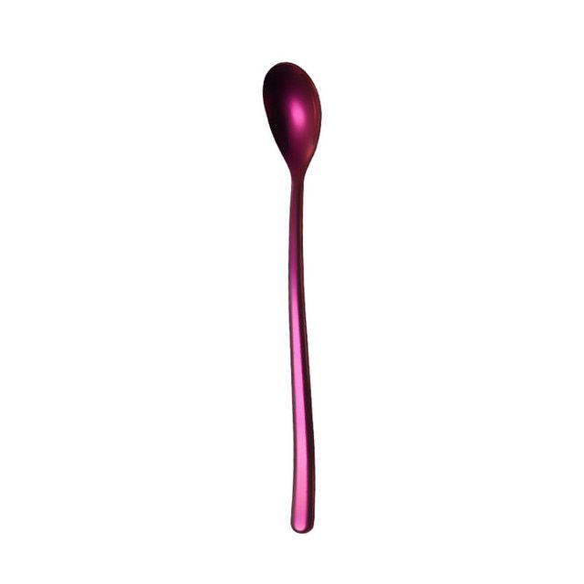 Glitter Colorful Ice Cream Spoon Stcak Ice Cream Grinder