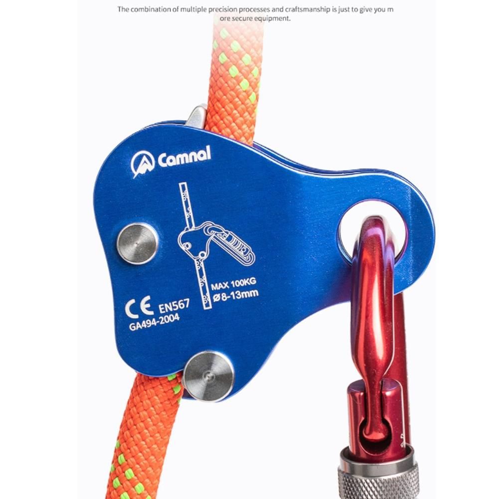 CAMNAL Safety Climbing Protective Ascender 220LB Climbing