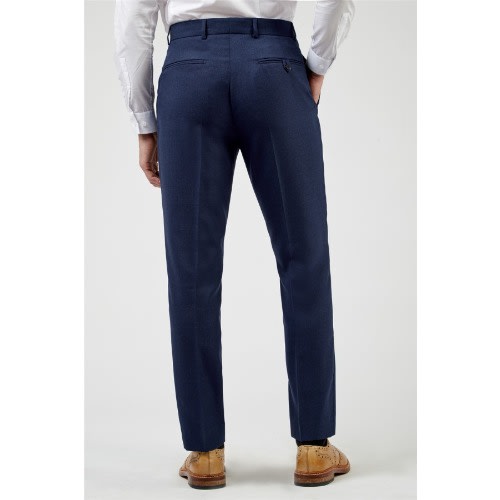 Men's Formal Suit Trouser  - Navy Blue