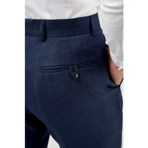 Men's Formal Suit Trouser  - Navy Blue