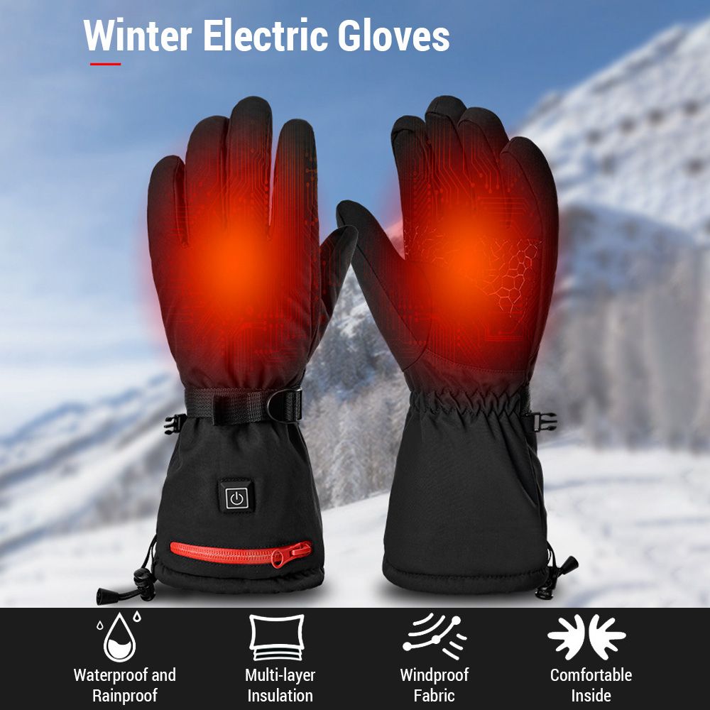 Winter Electric Heated  Waterproof 3-Gear Temperature