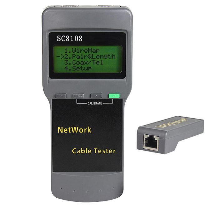5E 6E SC8108  Network LAN Length Cable  Meter Tools