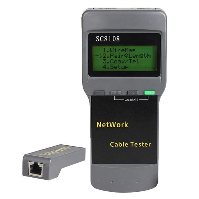 5E 6E SC8108  Network LAN Length Cable  Meter Tools