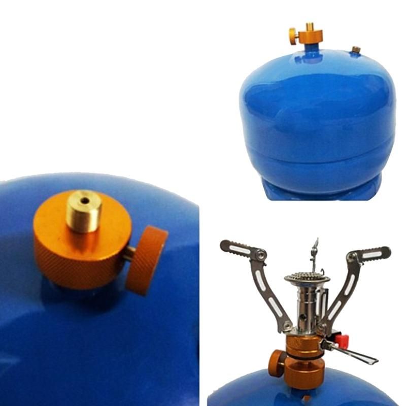Outdoor Camping Stove Adaptor Conversion Furnace Connector Split Type Filling Adapter