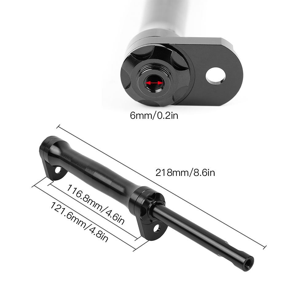 Folding Bike Telescopic Rod Extension Bar Replacement Block