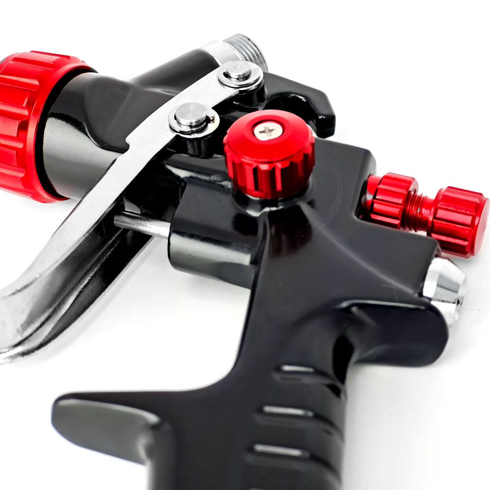 1.0mm LVMP Car Paint Spraying Tool Set Gravitys-Feed Air